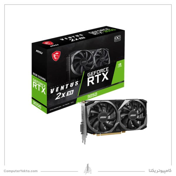 کارت گرافیک MSI RTX 3050 VENTUS 2X XS 8G OC