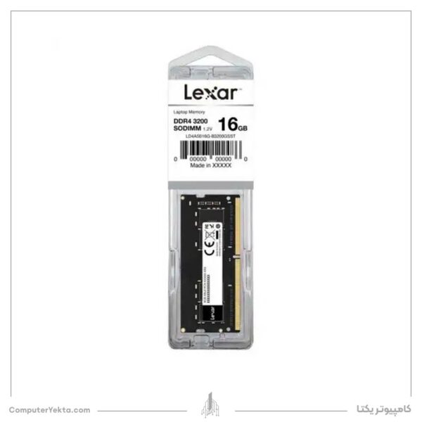رم Lexar 16GB 3200 DDR4
